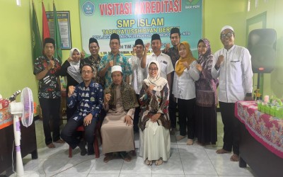 SMP Islam Tarbiyatusshibyan Beremi Sukses Menggelar Visitasi Akreditasi oleh Tim Asesor BAN-PDM